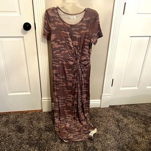 Comfy camo dress.